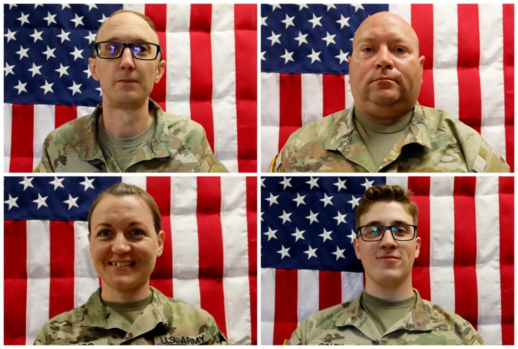 The six US soldiers killed at Shuaiba Port, Kuwait
