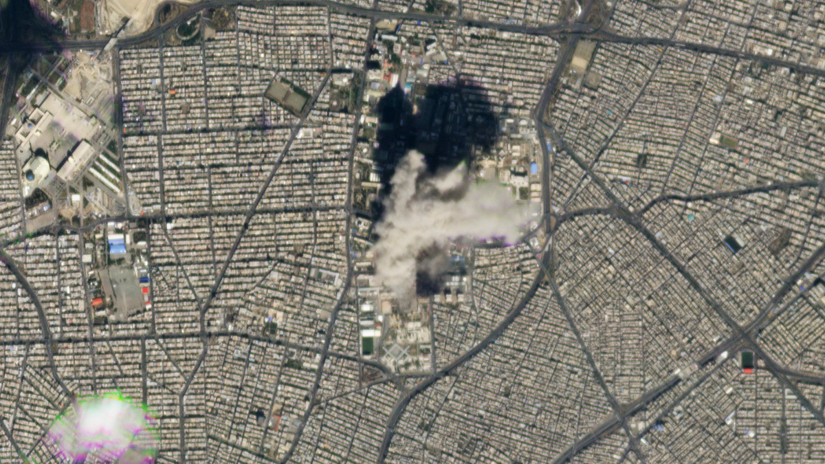 Fox News: Smoke plumes rising over Tehran