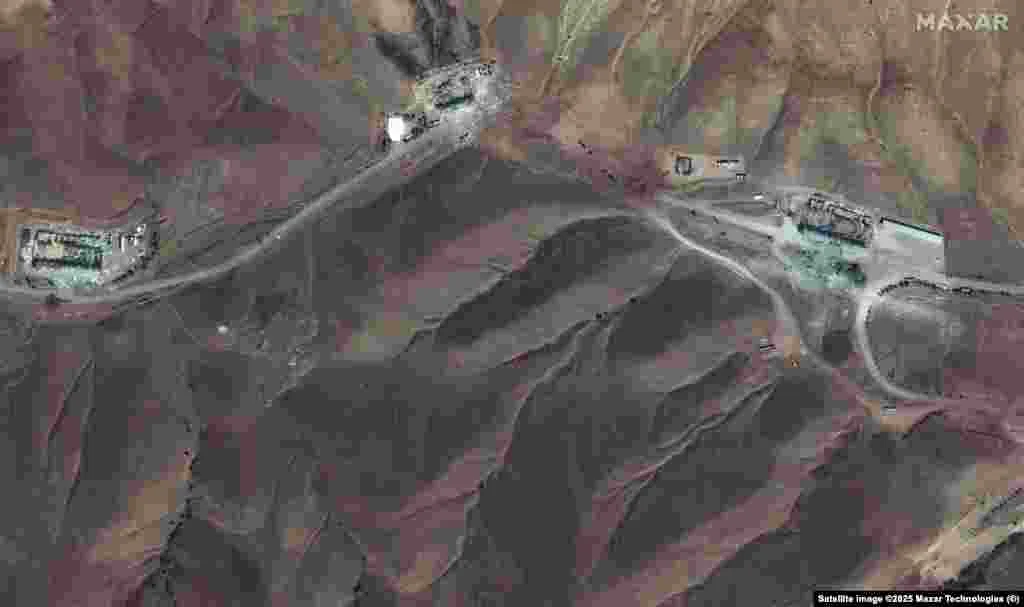 2025 Iranian nuclear storage site — AFTER strike, destroyed